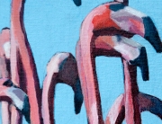 Anegada Flamingos 11 thumb Acrylic Ingrid Manzione