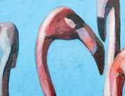 Anegada Flamingos 16 thumb Acrylic Ingrid Manzione