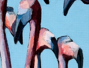 Anegada flamingos 9 thumb Acrylic Ingrid Manzione